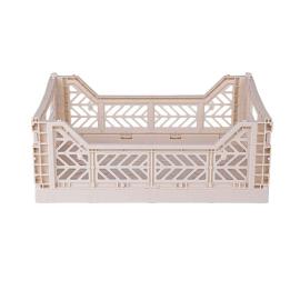 Aykasa Midi Foldable Crate, Coconut