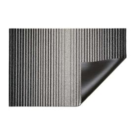 Domino Shag Doormat, Black/White, 46 x 71 cm