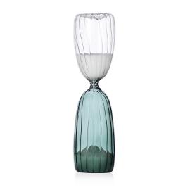 Times, Hourglass 15', Clear Dark Green