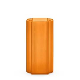 Okra, Vase, Tall, Orange