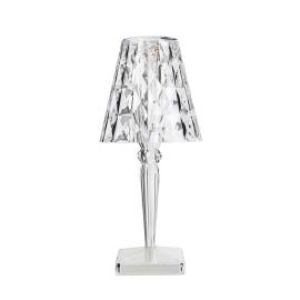 Big Battery, Rechargeable Table Lamp, Crystal