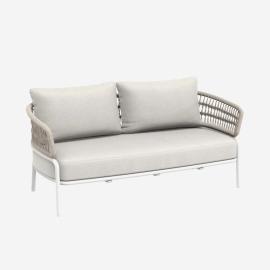 Ibiza, 2-Seater Outdoor Sofa, Off-White