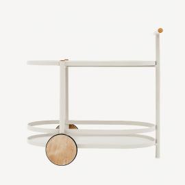 Pipe, Bar Cart, Olive Grey