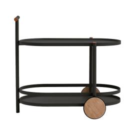 Pipe, Bar Cart, Black Mat