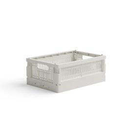 Made Folding Crate, Mini, Milk 