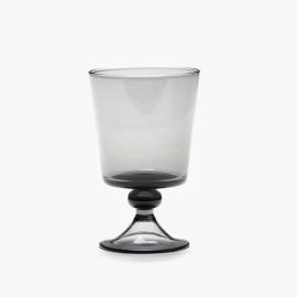 La Mere Glassware, Red Wine Glass, Smokey Gray 