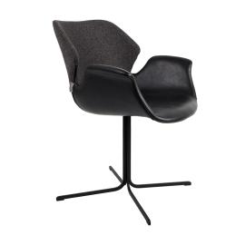 Nikki, Armchair, Fab Black