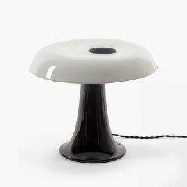 Terres de Reves, Table Lamp, Celine No3, Black/White