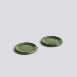 Barro, Small Plate, Set of 2, Green, DIA18