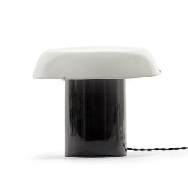 Terres de Reves, Table Lamp, Celine No1, Black/White