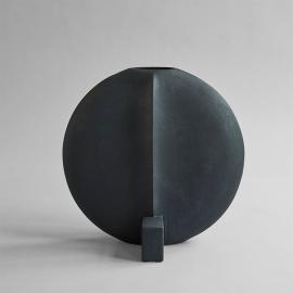 Guggenheim, Vase, Big, Dark Grey