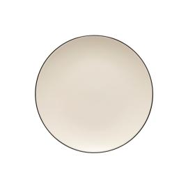 Augusta, Dinner Plate, Natural-Black