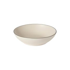 Augusta, Pasta Bowl, Natural-Black