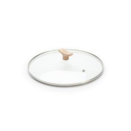 Glass Lid with Beechwood Knob, DIA28 cm