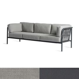 Scott, 3-Seater Outdoor Sofa, Linen Grey