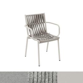 Loop, Outdoor Dining Chair, Olive Grey