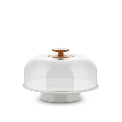 Mattina, Cake Stand, Warm Grey