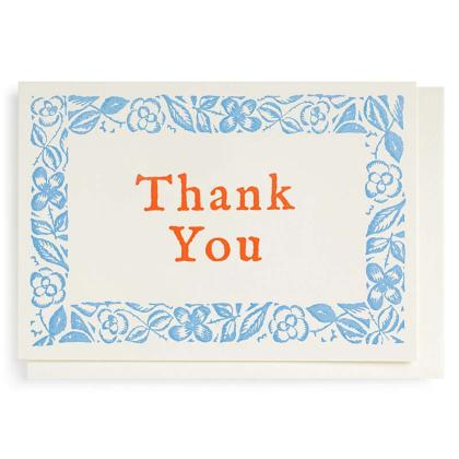 Floral Thank You, Card