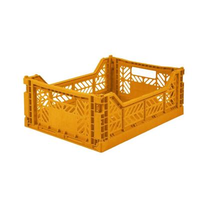 Aykasa Midi Foldable Crate, Mustard