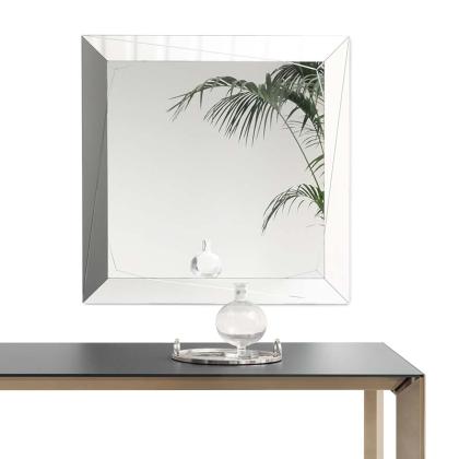 Diamante, Square Mirror, 120 cm