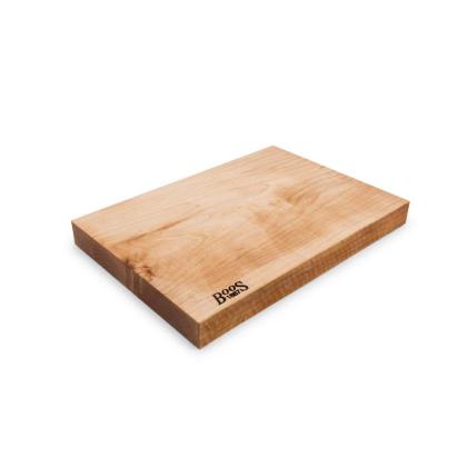 Boos 1887, Rustic Edge one-piece cutting board, Hard Maple, Medium