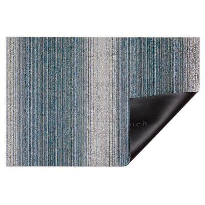 Fade Stripe Shag Doormat, Lagoon, 46 x 71 cm