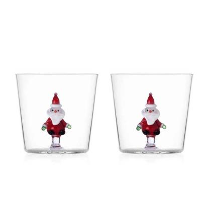 Woodland Tales,Tumbler, Santa Claus, Set of 2 