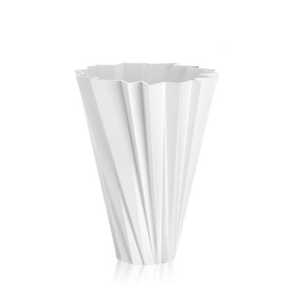 Shanghai, Vase, Glossy White