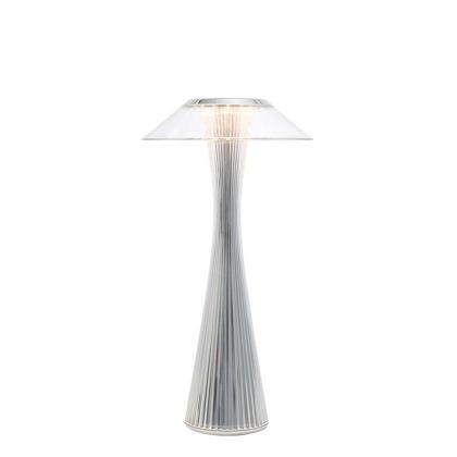 Space, Rechargeable Table Lamp, Chrome