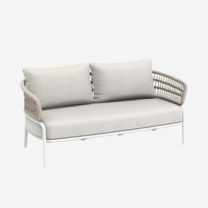 Ibiza, 2-Seater Outdoor Sofa, Vita Gris