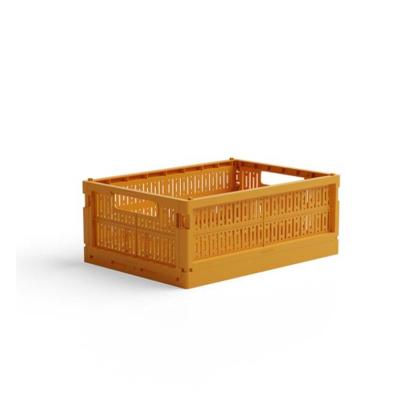 Made Folding Crate, Midi, Mustard 