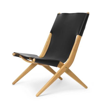 Saxe, Lounge Chair, Black