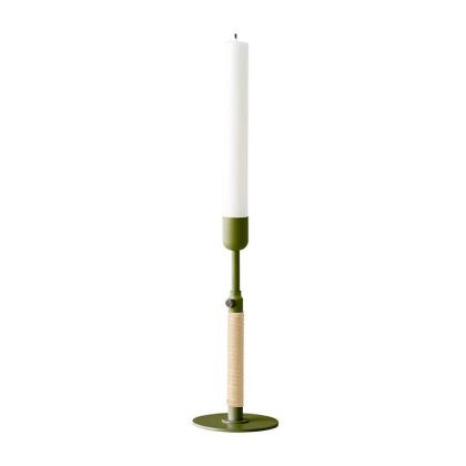 Duca, Candle Holder, Olive Green