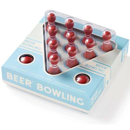 Beer Bowling Drinking Game Set