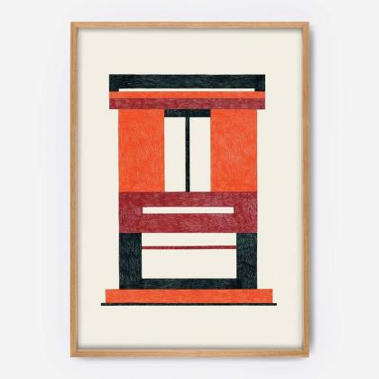 Nathalie du Pasquier, Caldo, Oak Frame