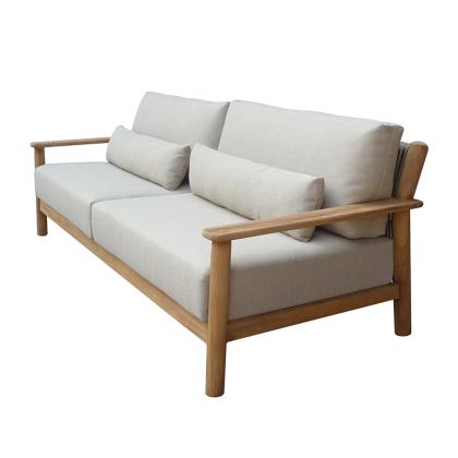 Capri, Outdoor 3-Seater Sofa, Melange Ivory