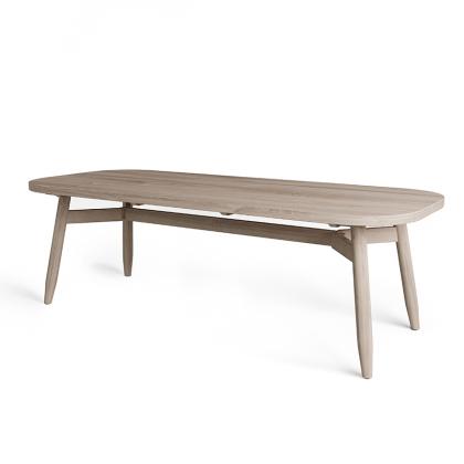 Corda, Outdoor Dining Table, Aged Teak, 180 cm