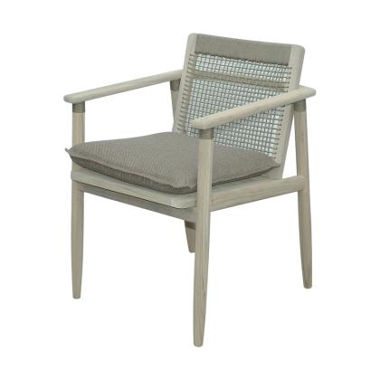 Corda, Outdoor Dining Armchair, Graphite