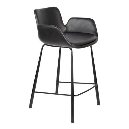 Brit LL, Counter Stool, Black