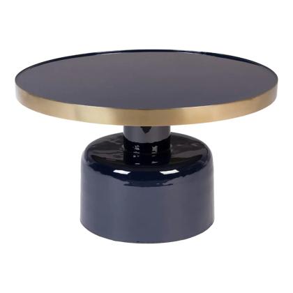 Glam, Coffee Table, Blue