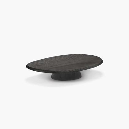 Dune, Cake Stand 04, Low, Black