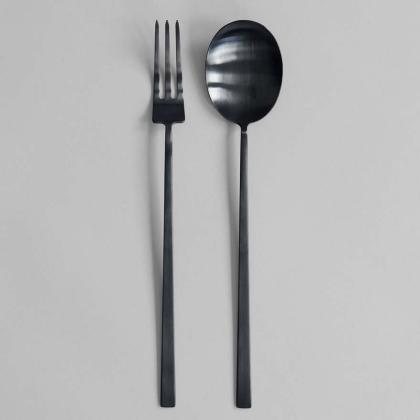 Kogei, Salad Servers, Black