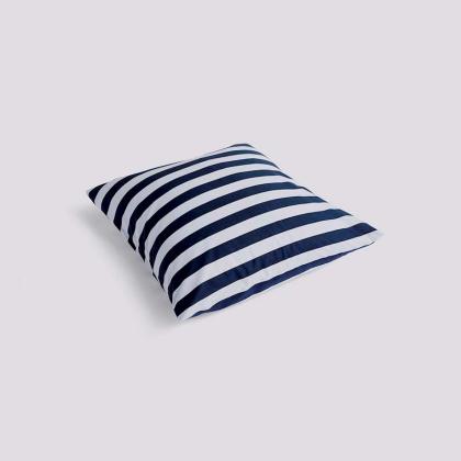 Ete, Pillow Case, Midnight Blue - Light Grey, 70 x 60