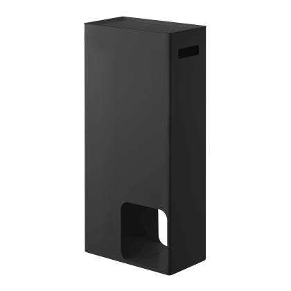 Tower, Toilet Paper Stocker, Black