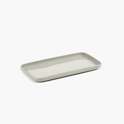 Cose, Tray Rectangular, Beige, Small