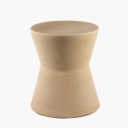 Pawn, Stool/Side Table, Beige