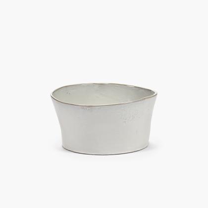 La Mere Dinnerware, High Bowl Straight, Off-White 