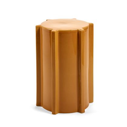 Pawn, Stool/Side Table Geometrical, Ocher