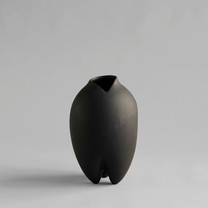 Sumo Vase Slim, Petit, Coffee