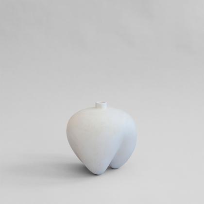 Sumo Vase, Mini, Bone White